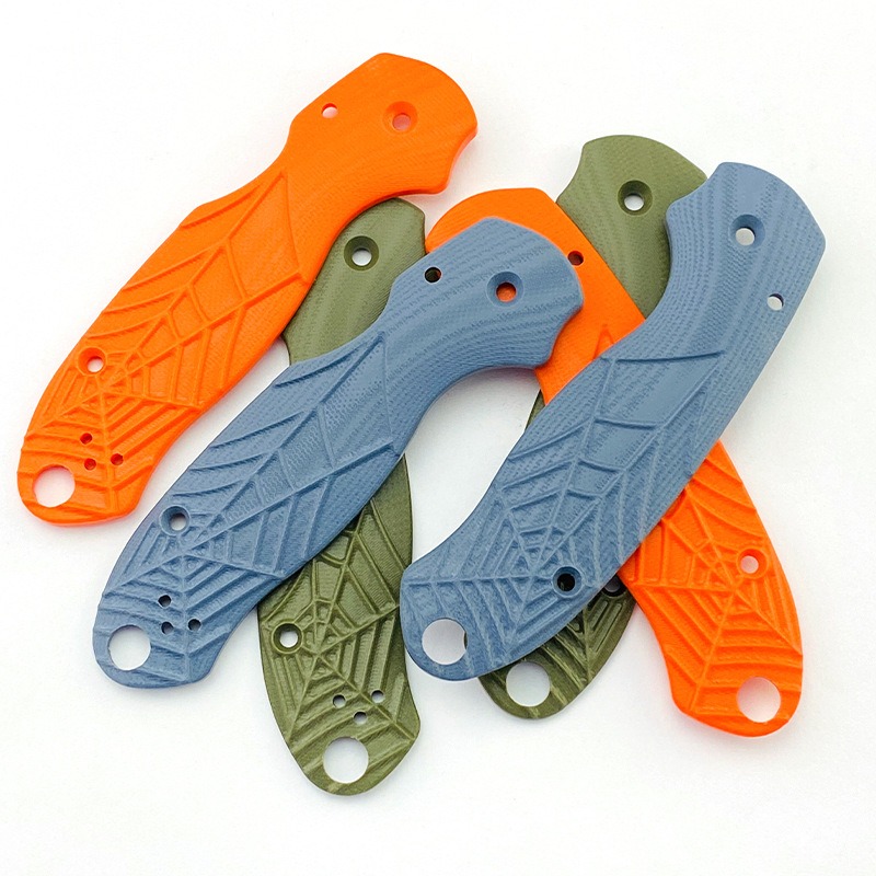 G10 Handle Scale for Para Military 3 PM3 Spyderco C223 Spider Web