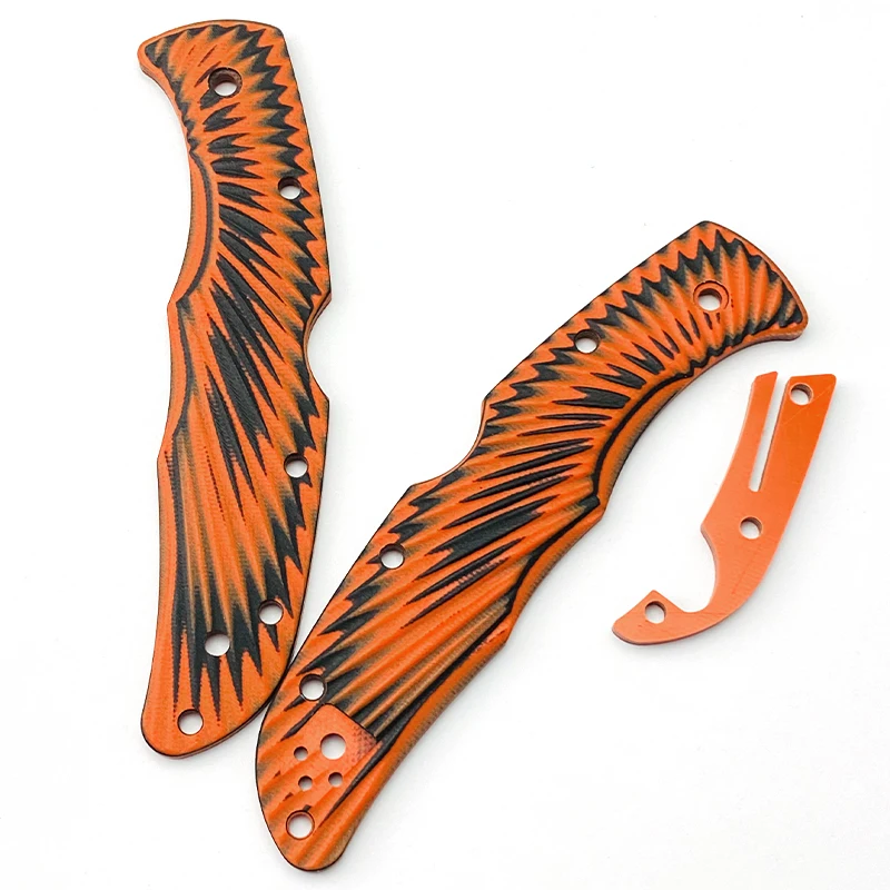 Spyderco C10 G10 Handle Scale Endura 4 Aftermarket Parts (5)