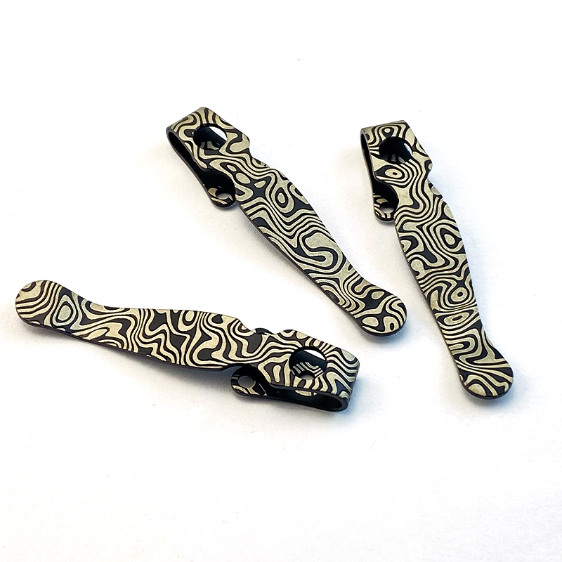 Spyderco C229 Shaman Titanium Pocket Back Clip Aftermarket Parts (2)