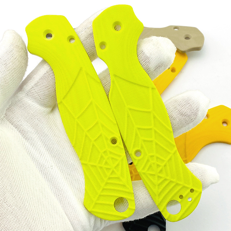 Spyderco C81 G10 Spider Web Handle Scale Para Military 2 PM2 (2)