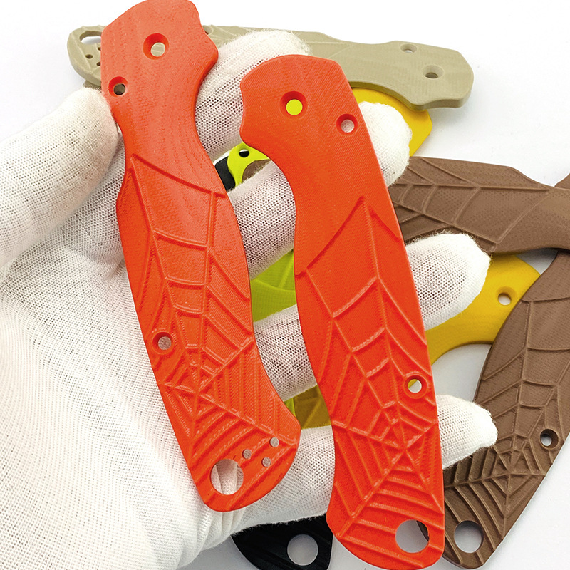 Spyderco C81 G10 Spider Web Handle Scale Para Military 2 PM2 (4)
