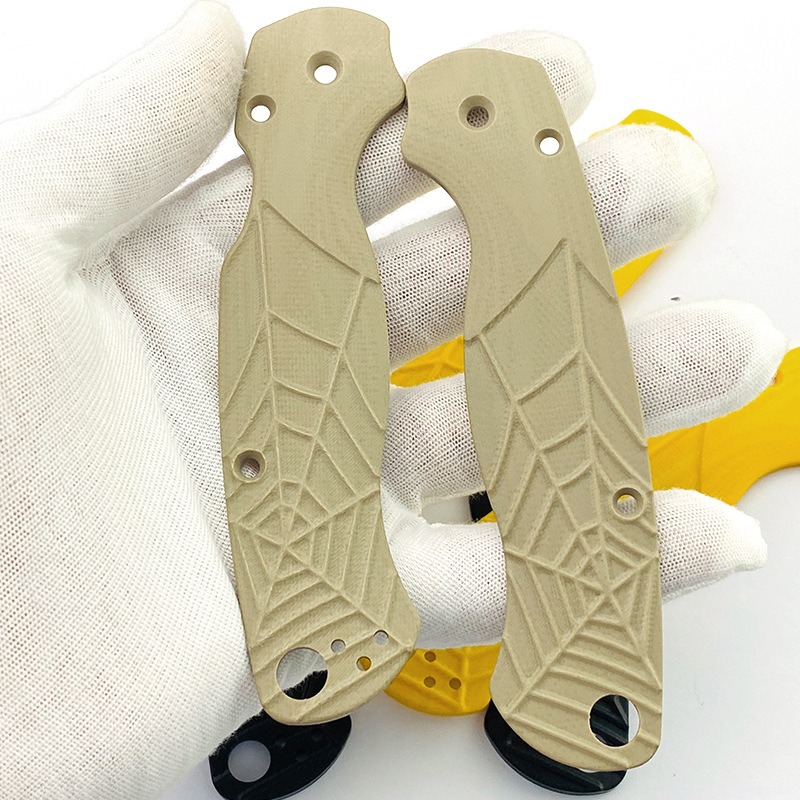 Spyderco C81 G10 Spider Web Handle Scale Para Military 2 PM2 (5)